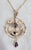 Art Nouveau 9ct Yellow Gold Amethyst Openwork Pendant, 1900 For Sale - Image 6 of 18