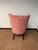 1980s Upholstered Accent Chair / Club Chair For Sale - Image 4 of 4