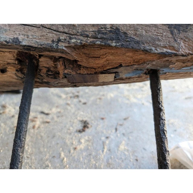 Early 20th Century Antique Wooden Elephant Panel - India For Sale In Detroit - Image 6 of 6