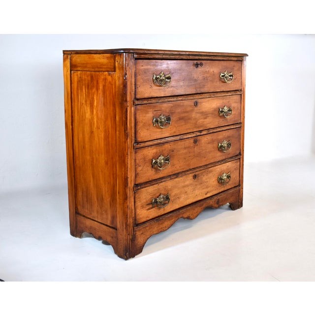 American 19th C. Antique Pine Cottage Dresser For Sale - Image 3 of 11