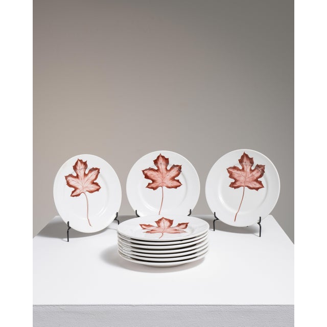 Mid 20th Century Italy White Porcelain Plate For Sale - Image 15 of 15