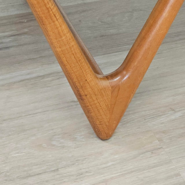 Kurt Østervig Model 206 Surfboard Coffee Table 67.5", Denmark For Sale - Image 11 of 18