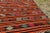 Textile 1970s Traditional Striped Large Kilim For Sale - Image 7 of 12