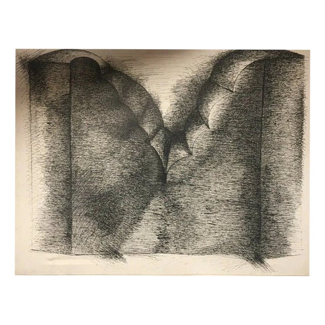 Peter O. Knapp, Sculpture, 1978, Ink on Paper For Sale