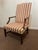 Chippendale Style Upholstered Lolling Chair For Sale - Image 4 of 11