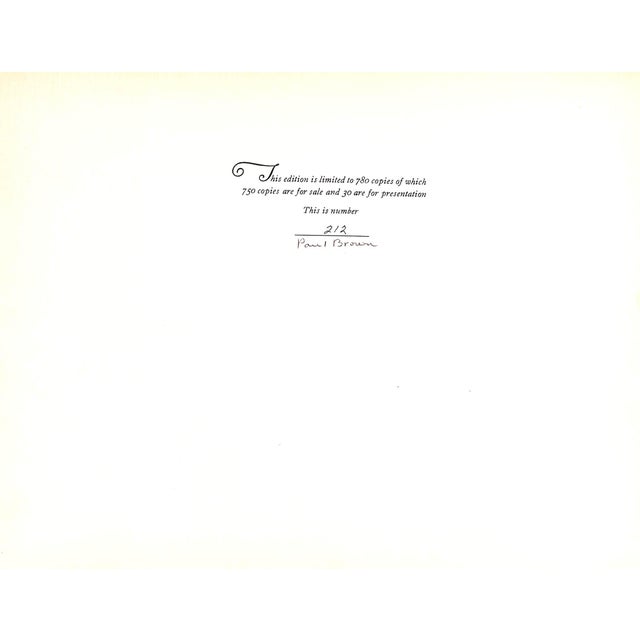 White "Good Luck and Bad" 1940 Brown, Paul (Inscribed With Original Pencil Drawing) For Sale - Image 8 of 12