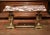 Add extra surface space to your formal living room with this elegant antique coffee table, crafted in Italy circa 1850,...
