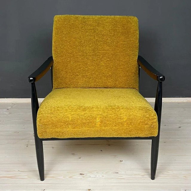 Mid-Century Armchair, Yugoslavia, 1970s For Sale - Image 10 of 13