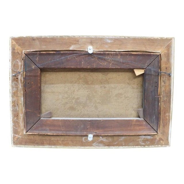 Late 19th Century Oil on Canvas Floral Still Life Painting of Roses in Original Gilt Frame C1890 For Sale - Image 5 of 10