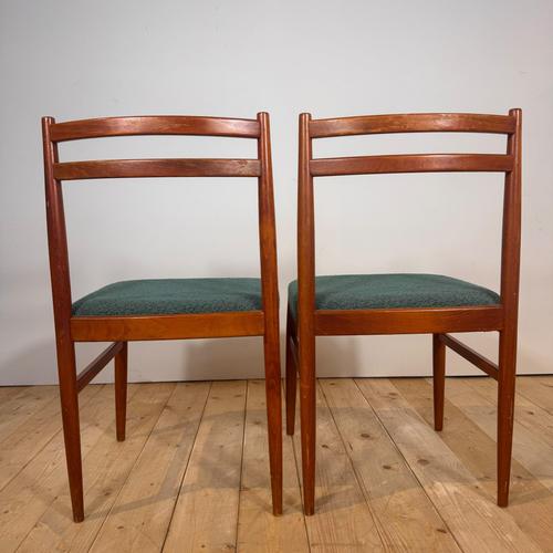 Vintage Teak Chairs, Denmark, 1960s, Set of 4 For Sale - Image 8 of 9