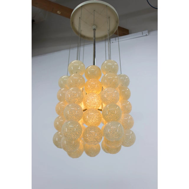 Extraordinary chandelier by napako, czechoslovakia, 1970s, very good original condition - 1 x 100w, e27 (e26) bulb -...