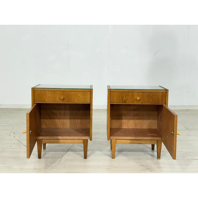 Mid-Century Bedside Tables, Set of 2 For Sale - Image 3 of 8