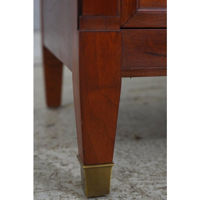 Stickley Cherry Regency Style 5 Drawer Dresser For Sale - Image 12 of 18