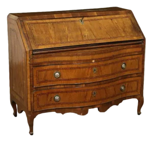 18th Century Barocchetto Tuscan Drop-Leaf Secretary, Italy