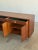 Wood 1960s Minimal Teak Credenza by Dscan, Attributed For Sale - Image 7 of 12