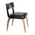 Art Deco "Safari Xciii" Chair With Bronze and Tailor Made Leather For Sale - Image 3 of 9