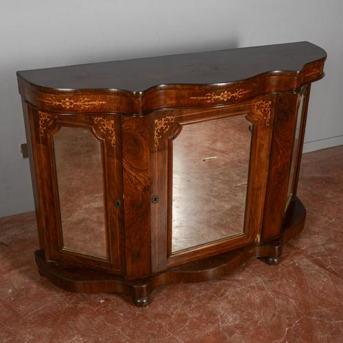 Glass Sideboard Mirrors to Be Repaired Door For Sale - Image 7 of 9