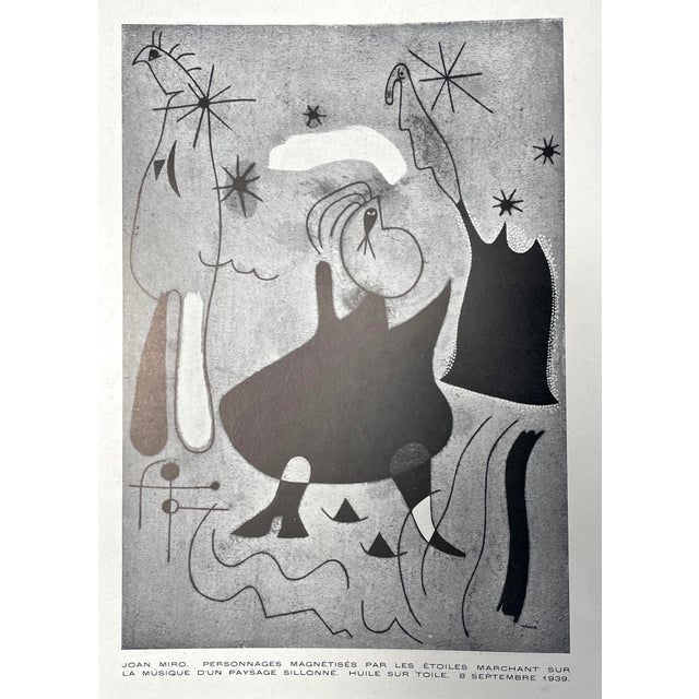 Original 1940 Revue Cahiers D’Art N°3-4 With Joan Miró Screenprint ...