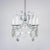 Steel Glass Chandelier, 1970s For Sale - Image 10 of 10