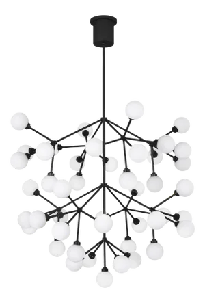 Visual Comfort Modern Mara Grande Chandelier LED Matte Black