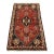 Shiraz Rug 3’4” X 5’7” Red Wool Vintage Tribal Hand-Knotted Oriental Carpet For Sale