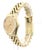 Vintage Rolex Oyster Perpetual 34mm reference 1005 champagne dial, fluted bezel, and set in 14k yellow gold. Fitted with a...