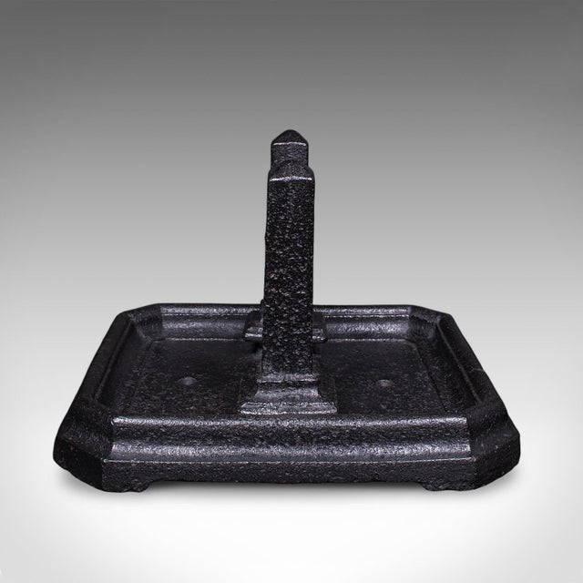 Mid 19th Century Antique Boot Scraper & Pull, English Cast Iron, Entrance Shoe Cleaner, Victorian For Sale - Image 5 of 11