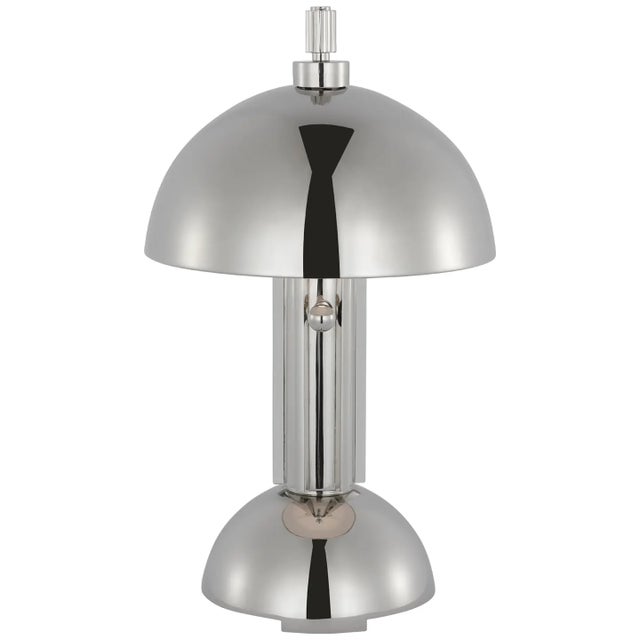 Thomas O'Brien by Visual Comfort Signature Dally 13" Desk Lamp in Polished Nickel For Sale