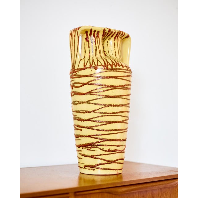 Pesthidegkút Ceramic Floor Vase, 1970s For Sale - Image 4 of 4