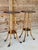 Pair of Victorian Scorched Bamboo Plant Stands With Bamboo Root Feet For Sale In Naples, FL - Image 6 of 12
