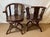 Circa 1890-1900 Hand Carved and Inlaid Asian Arm Chairs Depicting a Village - A Pair For Sale In Philadelphia - Image 6 of 11