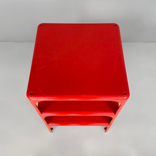 1970s Italian Coffee Tables Demetrio 45 by Vico Magistretti for Artemide, 1970s, Set of 3 For Sale - Image 5 of 17