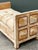 Late 20th Century Vintage Crushed Velvet Tufted Bench For Sale - Image 5 of 12