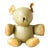 Stuffed Animal Plaid Teddy Bear Toy, Early 20th Century For Sale