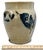 Outstanding Large 3 Gallon Size Antique American Stoneware Jar With Extensive Blue Hand Decorated Features - Circa 1830s For Sale - Image 18 of 18