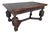 Large Antique Elizabethan Style Oak Extending Table For Sale
