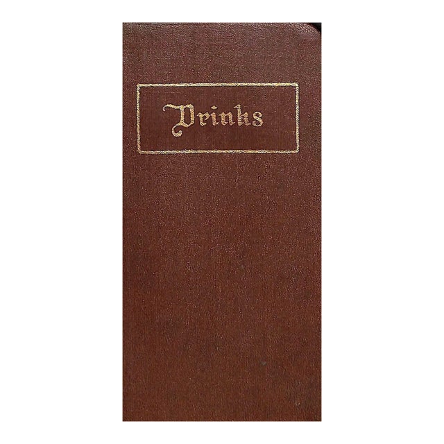 "Drinks" 1914 Straub, Jacques For Sale