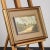 Roberto Beccari, Landscape Avenue, Canvas Painting, Framed For Sale - Image 4 of 6