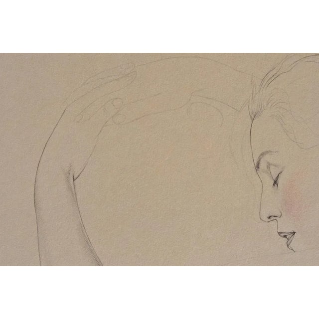 Walter Sauer, Tenderness, Signed Engraving For Sale - Image 6 of 7