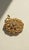 Gemstone 14k Gold Floral Pattern Openwork Pendant. For Sale - Image 7 of 10