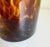Glass 1950s Christian Dior Empoli Tortoise Glass Bottle Chiller For Sale - Image 7 of 16
