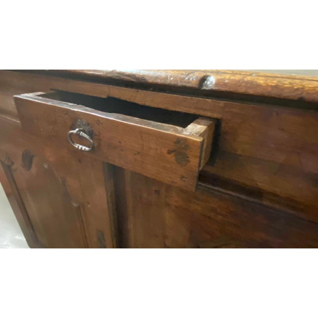 18th Century French Walnut Buffet For Sale In Dallas - Image 6 of 8