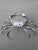 1940s Vintage Silver Plated Crab Vessel For Sale - Image 5 of 8