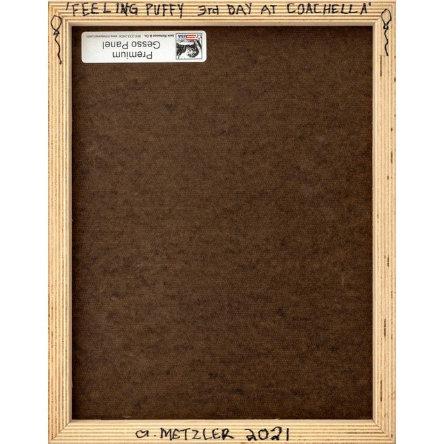 Grace Metzler "Feeling Puffy 3rd Day...", 2021 For Sale - Image 4 of 6