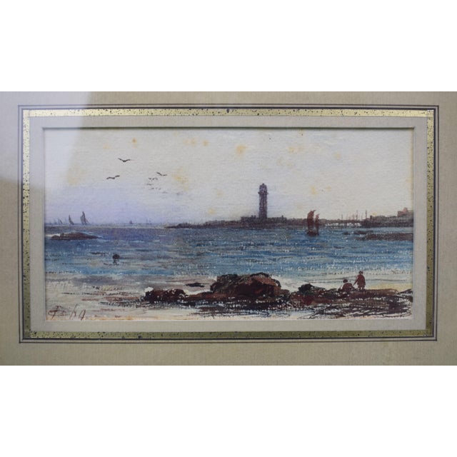 Near Montrose, Angus Scottish Watercolour by James Cassie r.s.A. For Sale - Image 4 of 5