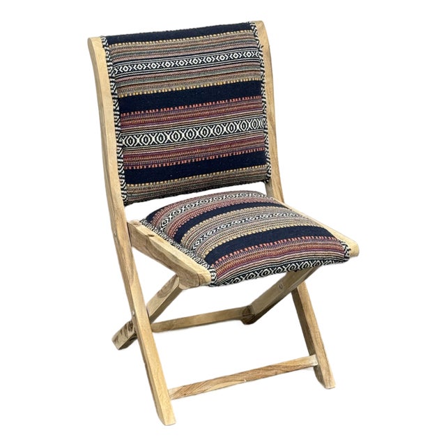 Anthropologie Sonoran Terai Folding Chair For Sale
