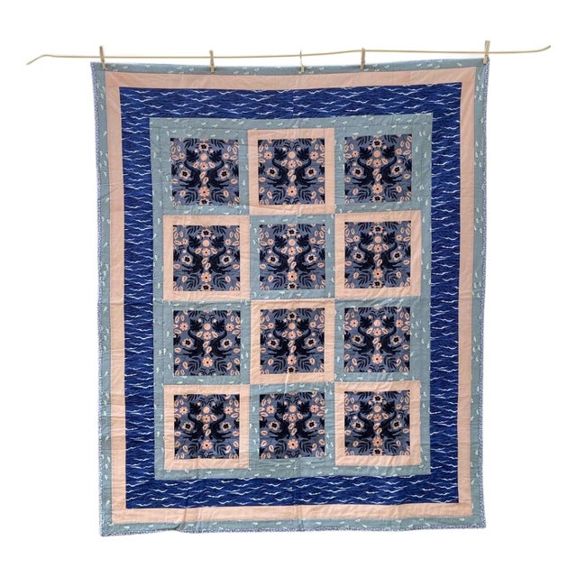 Alligator Quilt One of a Kind Twin Size Quilt for Your Bed For Sale