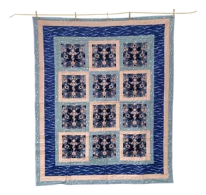 Alligator Quilt One of a Kind Twin Size Quilt for Your Bed