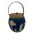 Late 19th Century Wedgwood Cobalt Blue Biscuit Barrel For Sale