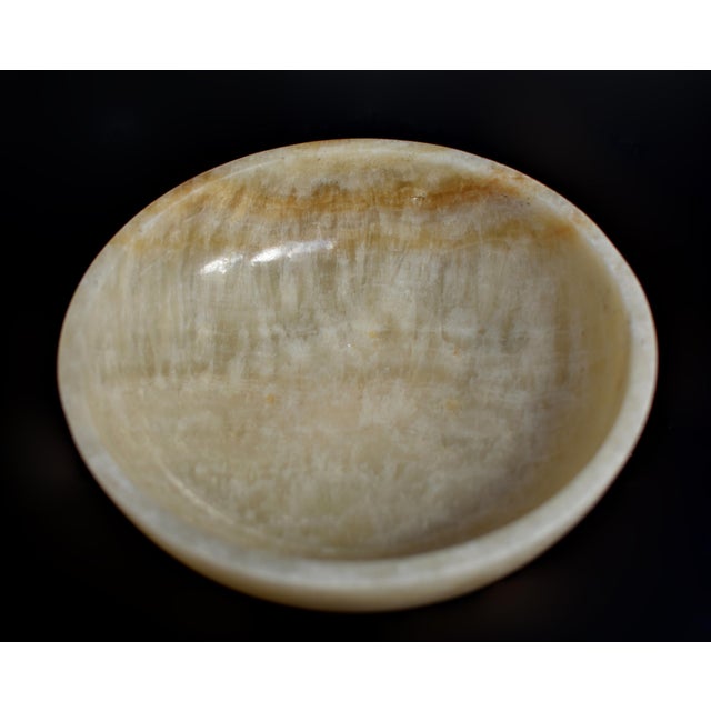Gemstone Large Natural Onyx Bowl For Sale - Image 7 of 12